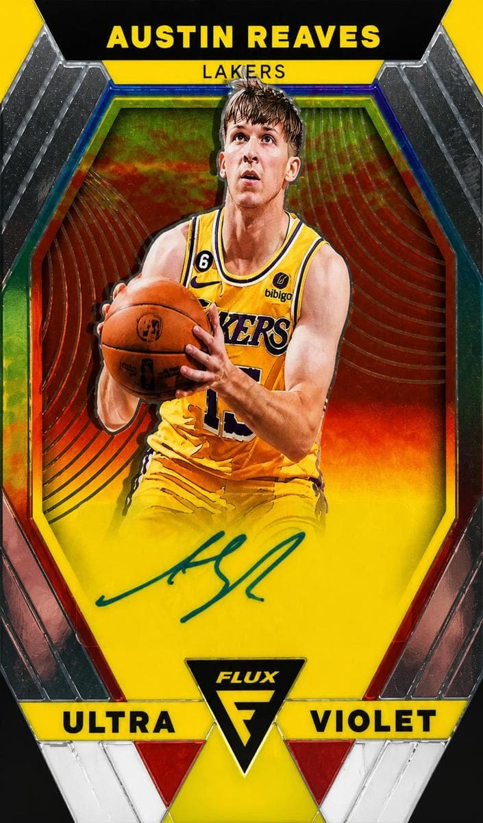 Austin Reaves 2022 panini Panini Flux