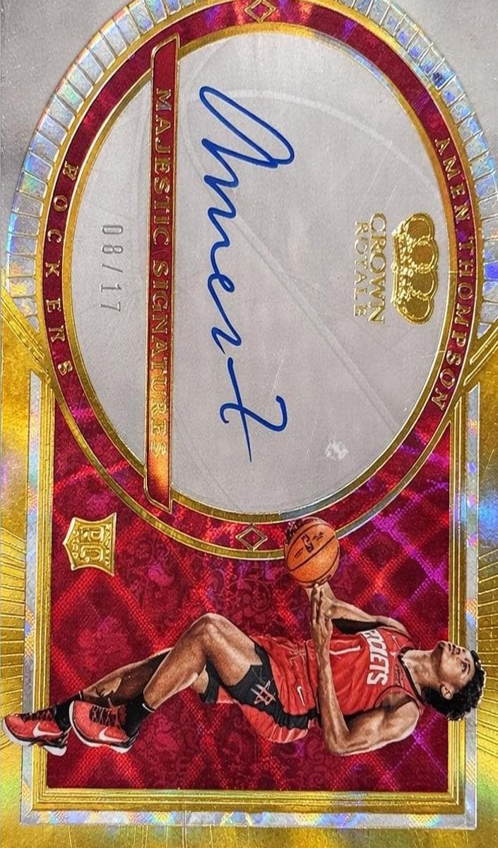 Amen Thompson 2023 panini Panini Crown Royale