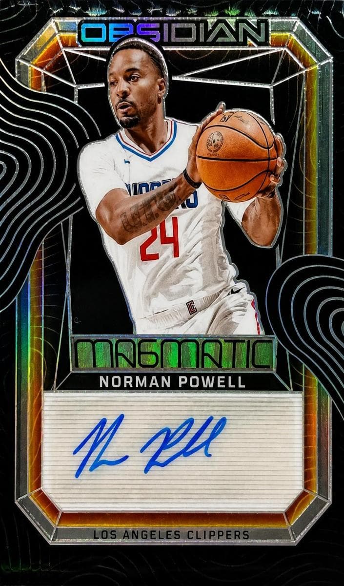 Norman Powell 2023 panini Obsidian