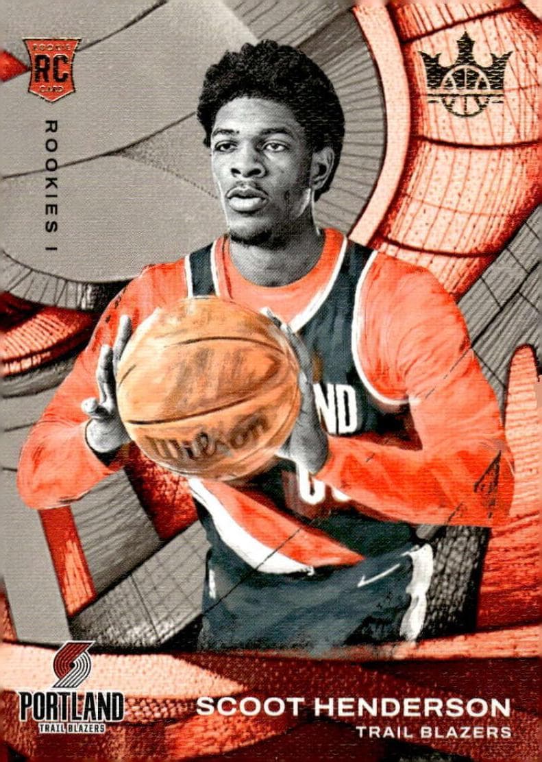Scoot Henderson 2023 panini Panini Court Kings