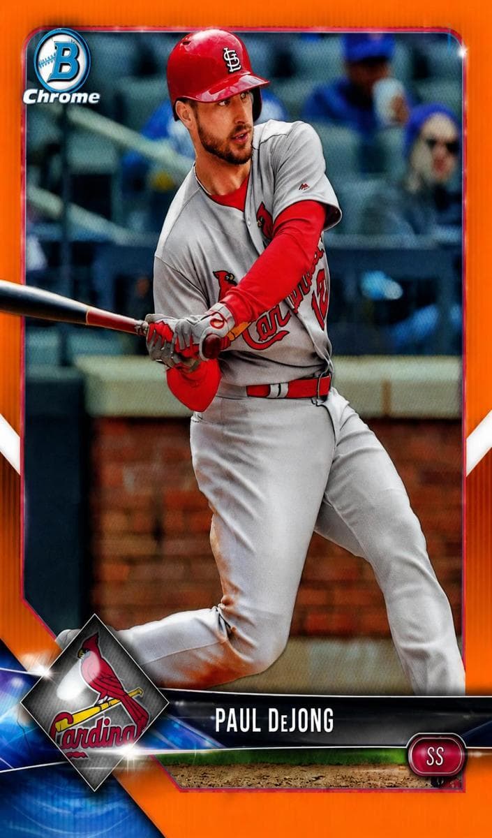 Paul DeJong trading card