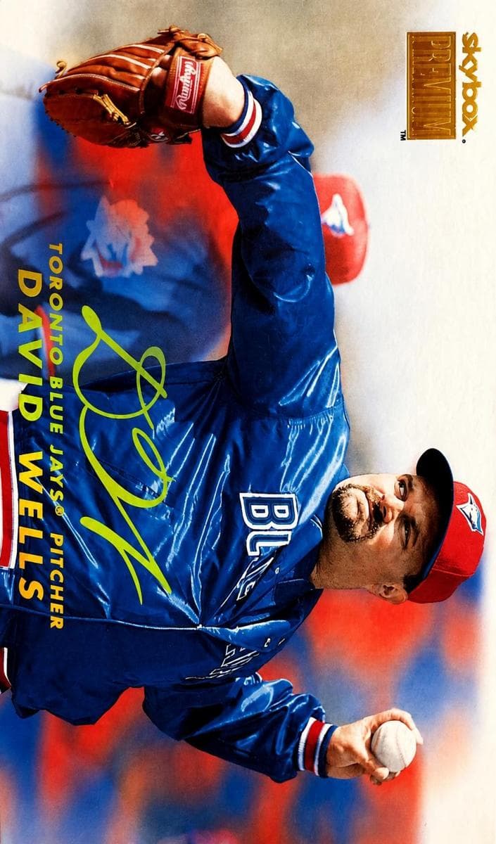 David Wells 1999 fleer SkyBox Premium