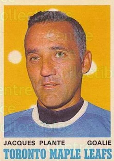 Jacques Plante 1970 topps O-Pee-Chee