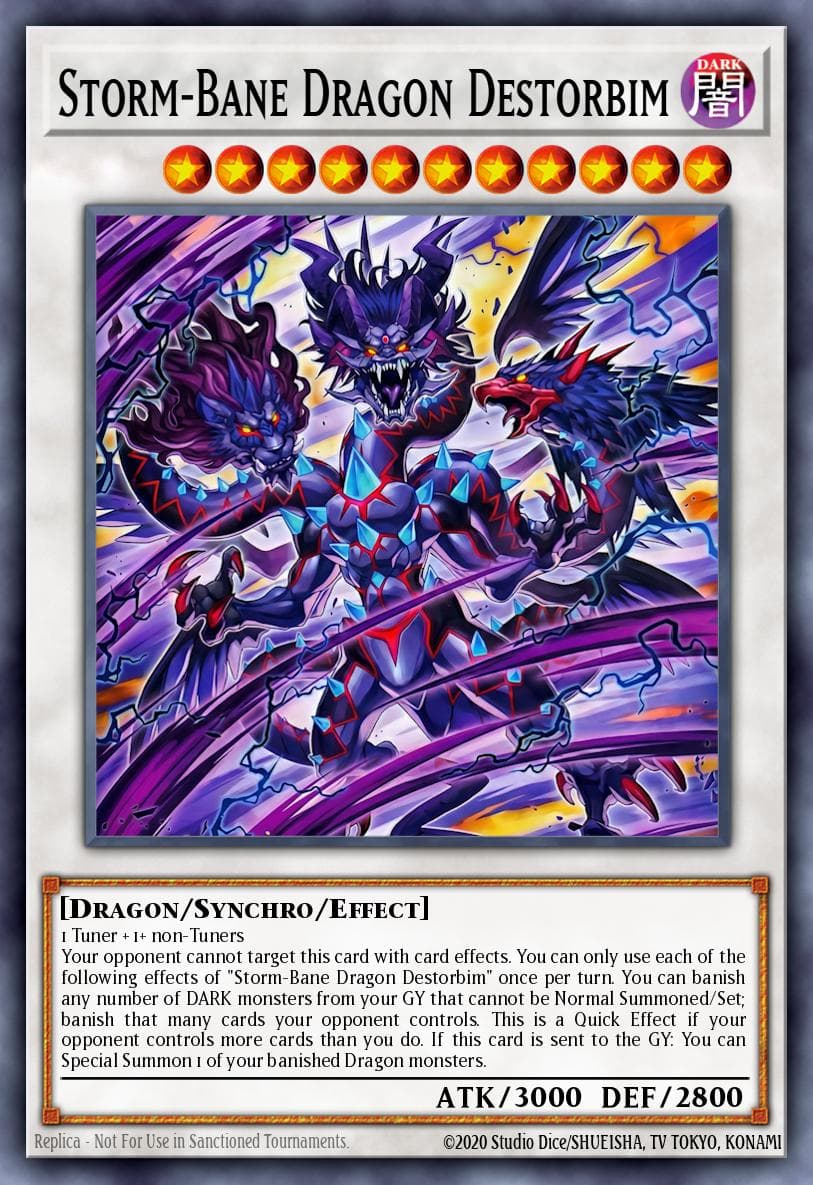 Storm-Bane Dragon Destorbim #BPRO-EN089