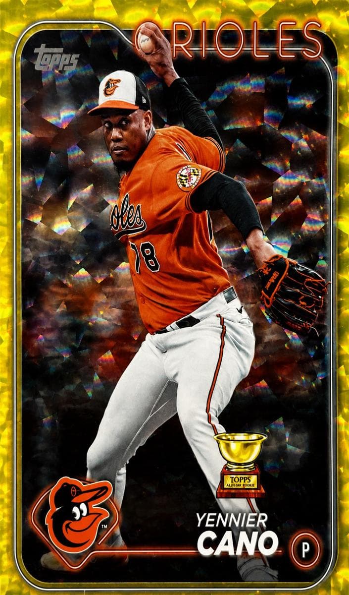 Yennier Cano 2024 topps Topps