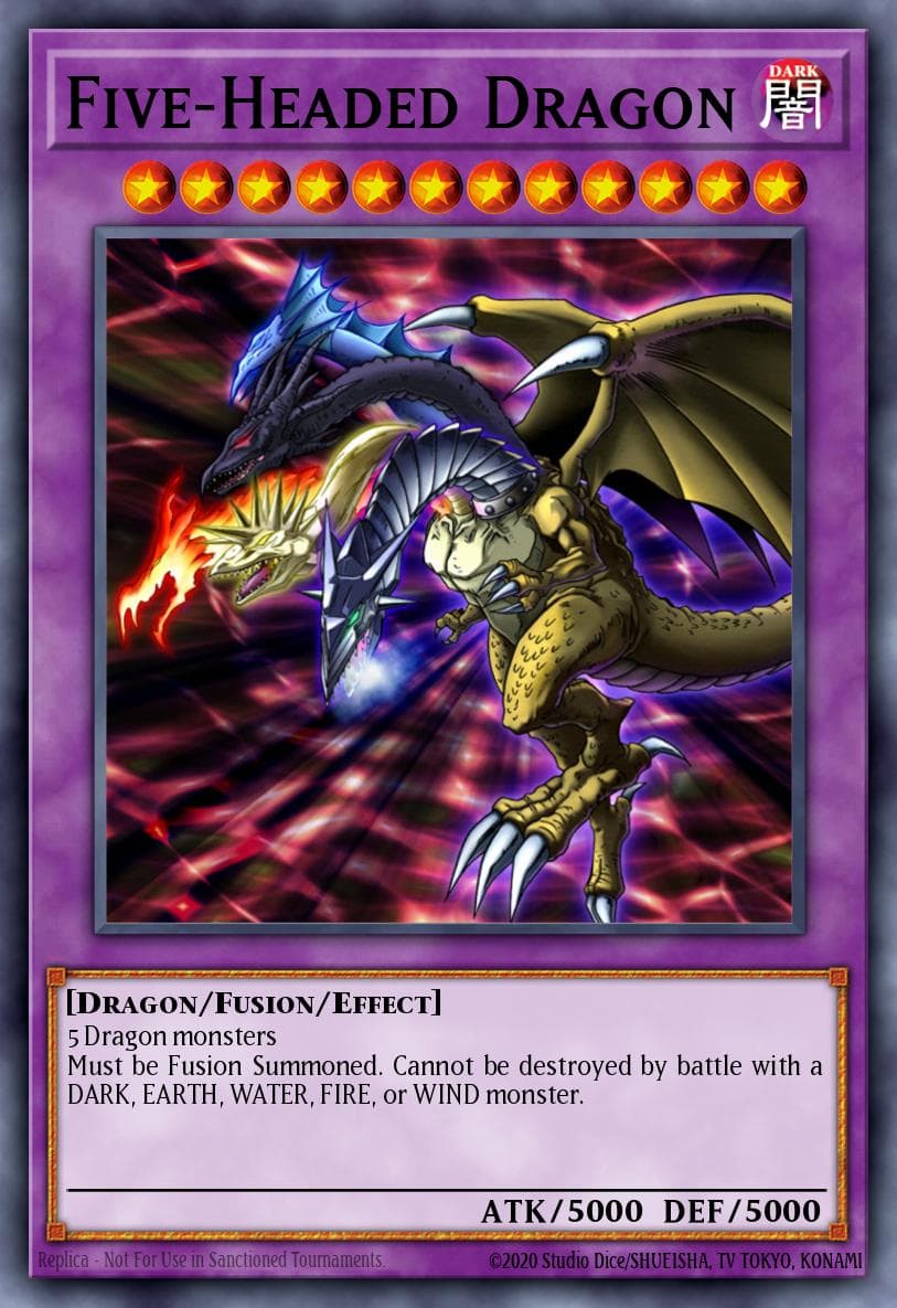 Five-Headed Dragon #MIL1-EN012