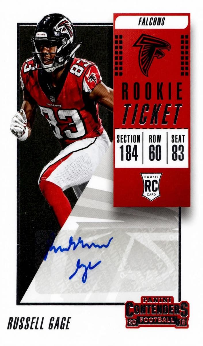Russell Gage 2018 panini