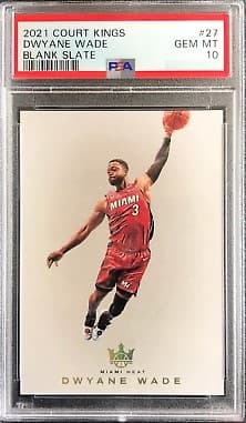 Dwyane Wade 2021 panini Panini Court Kings