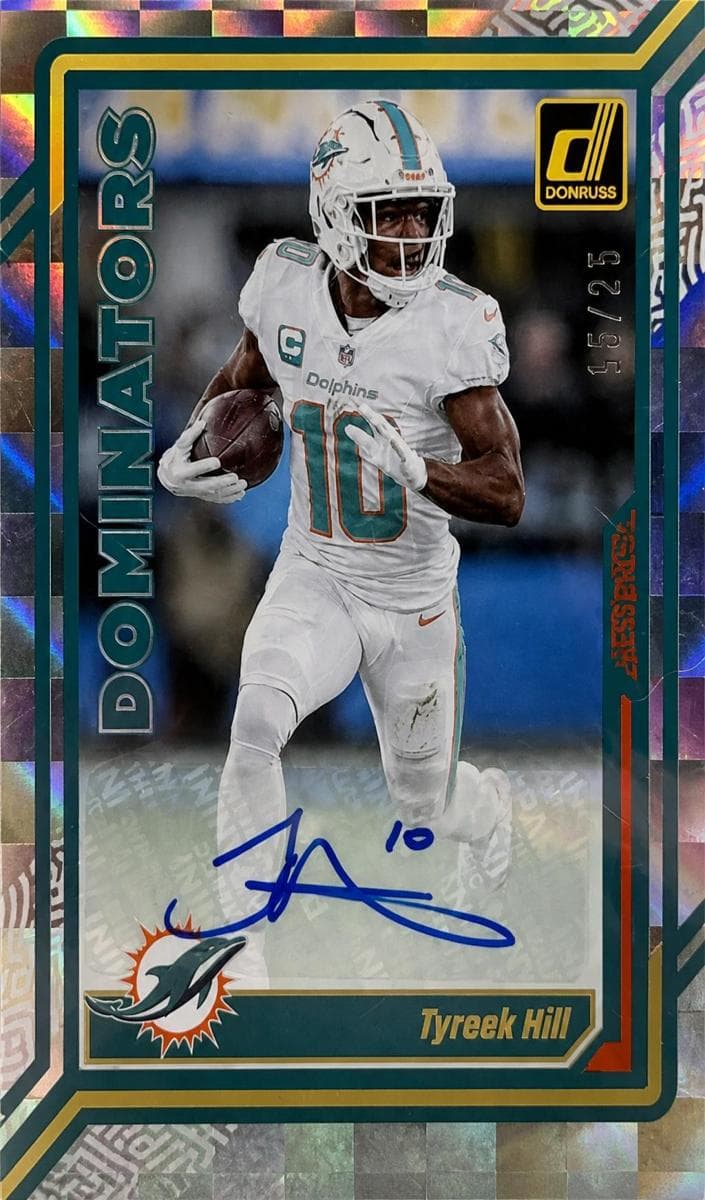 Tyreek Hill 2023 panini Panini Donruss