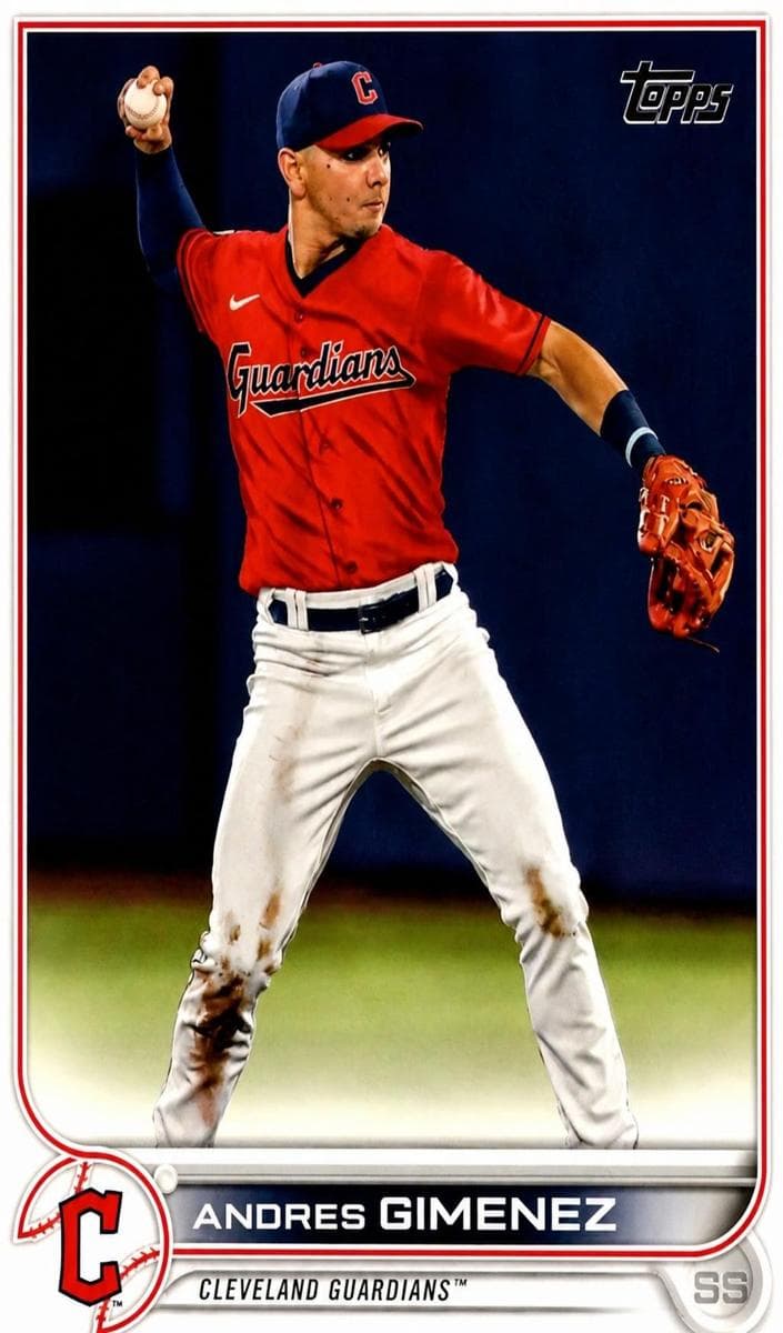 Andres Gimenez 2022 topps Topps