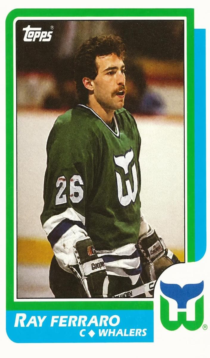 Ray Ferraro trading card