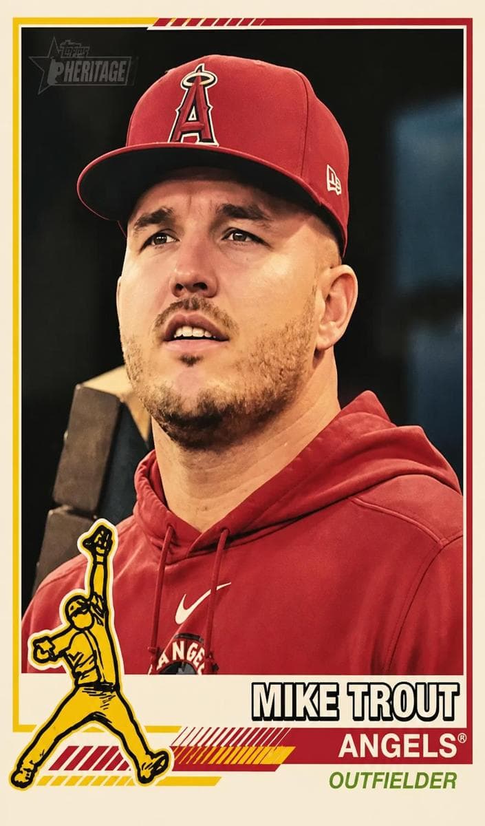 Mike Trout 2025 topps