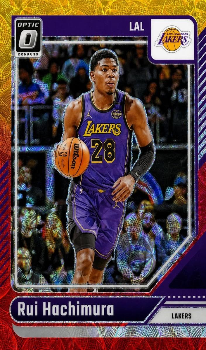 Rui Hachimura 2024 panini Donruss Optic