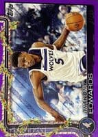 Anthony Edwards 2025 topps Topps Holiday