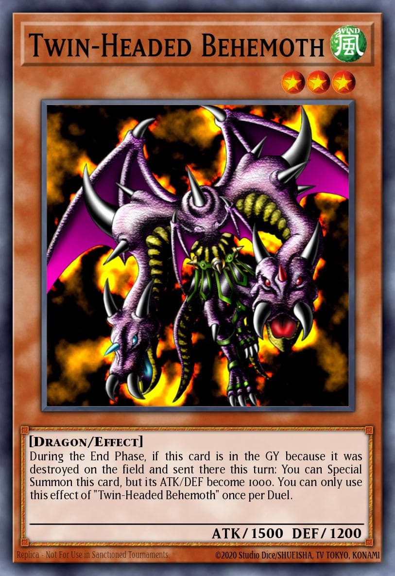 Twin-Headed Behemoth #SD1-EN004