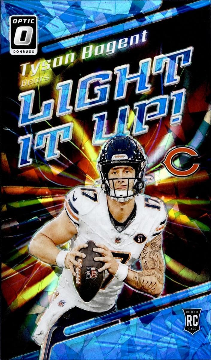 Tyson Bagent 2023 panini Donruss Optic