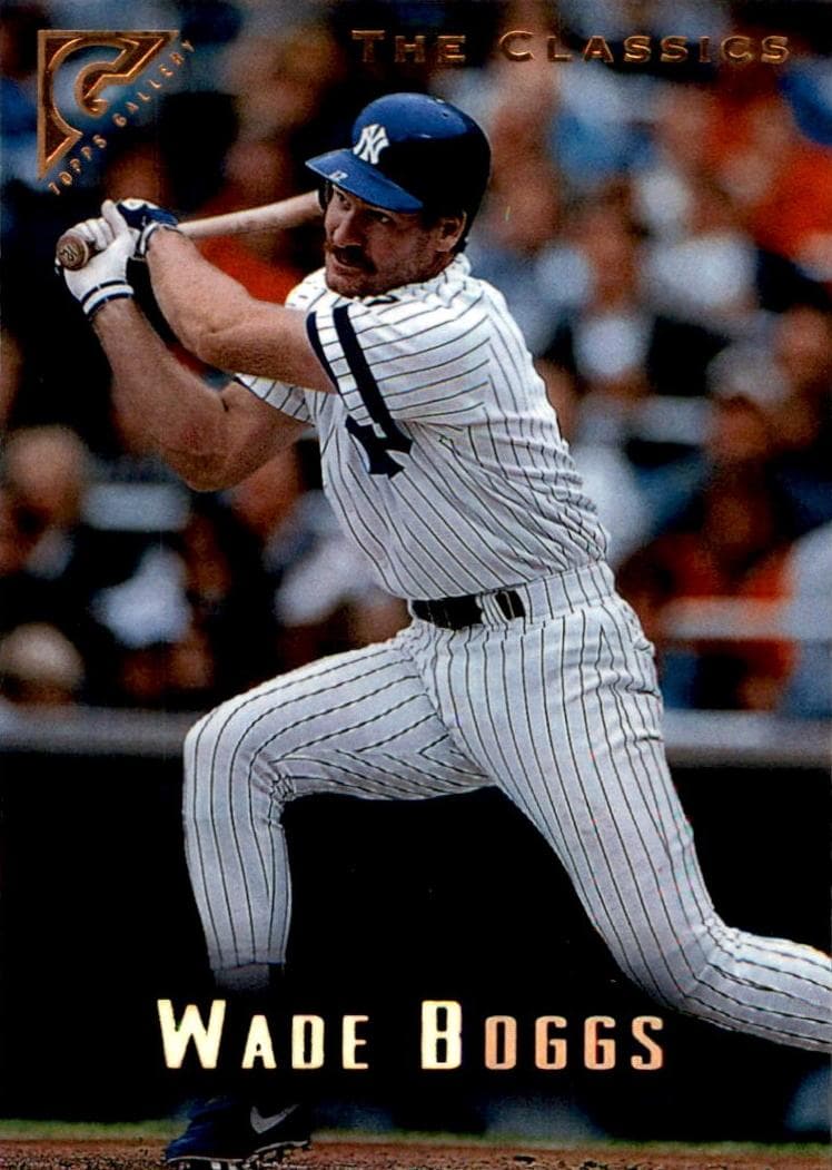 Wade Boggs 1996 topps Topps Gallery