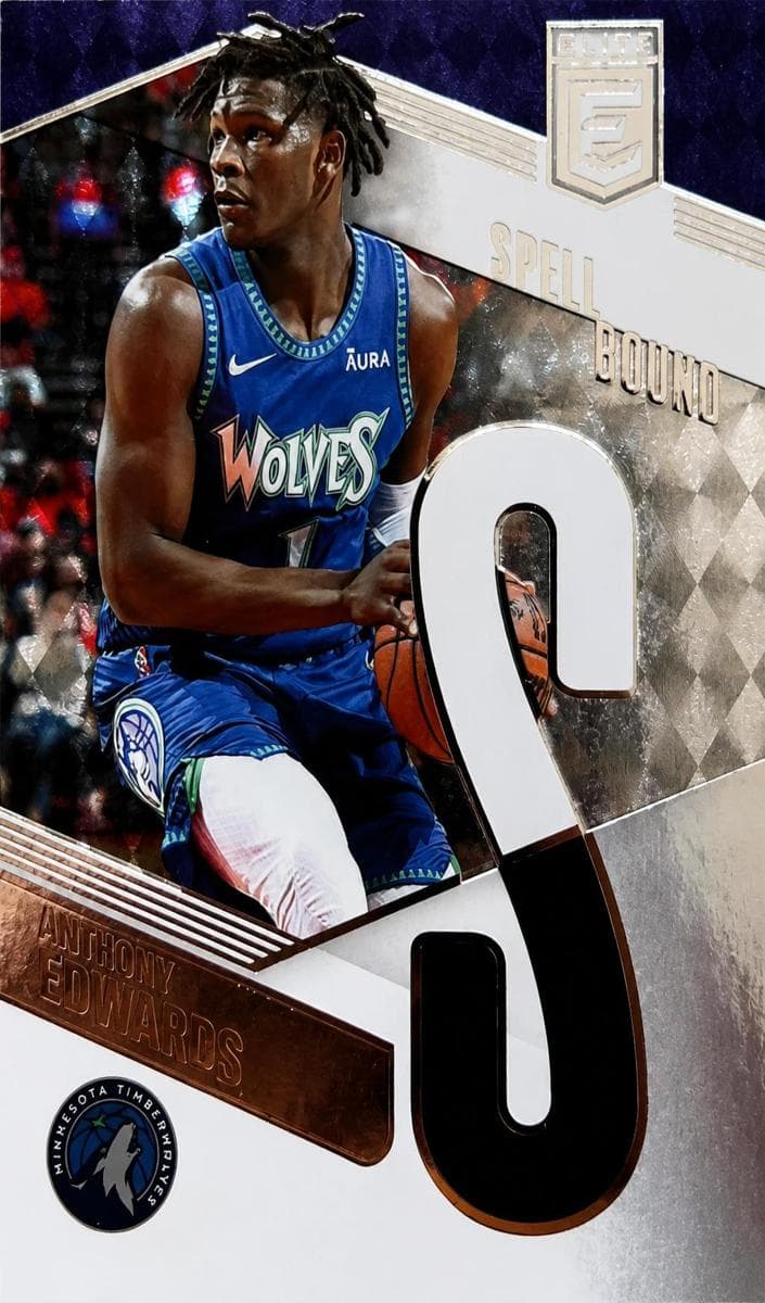Anthony Edwards 2022 panini Donruss Elite