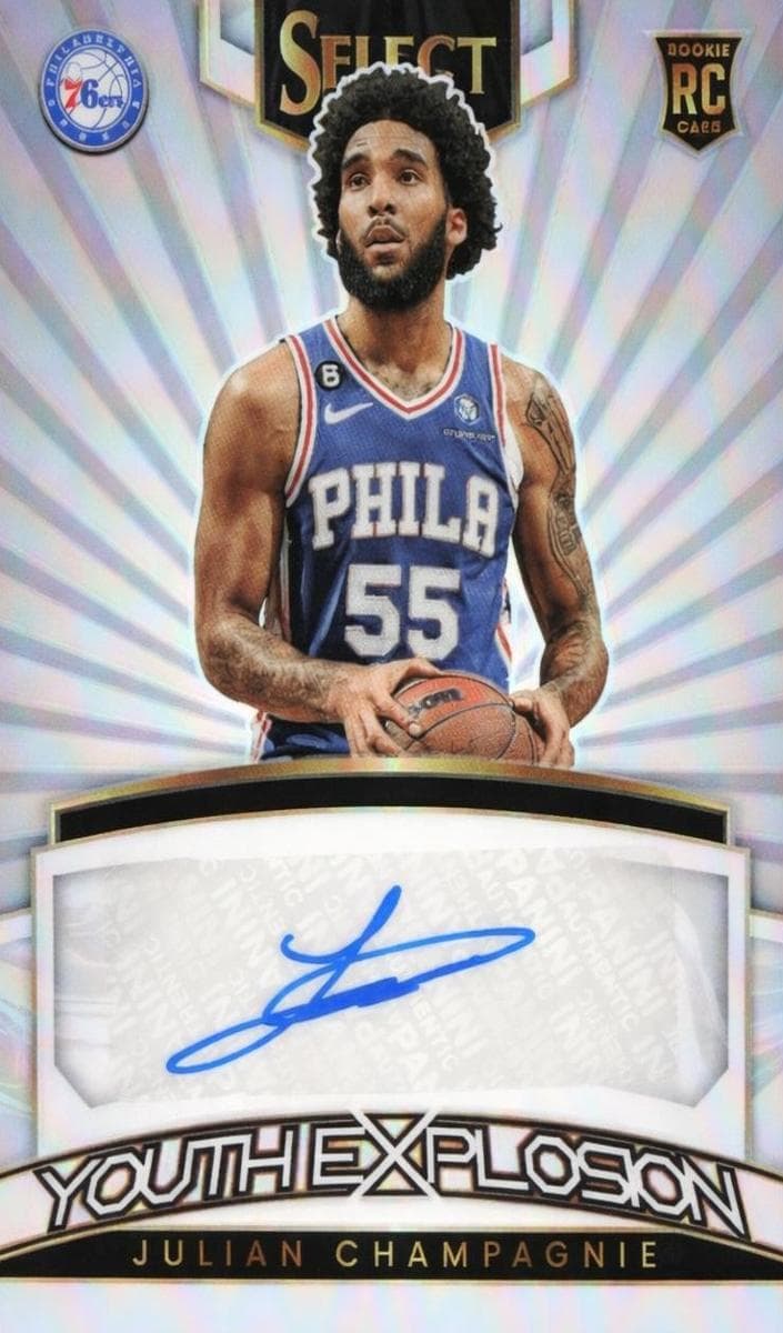 Julian Champagnie 2022 panini Panini Select