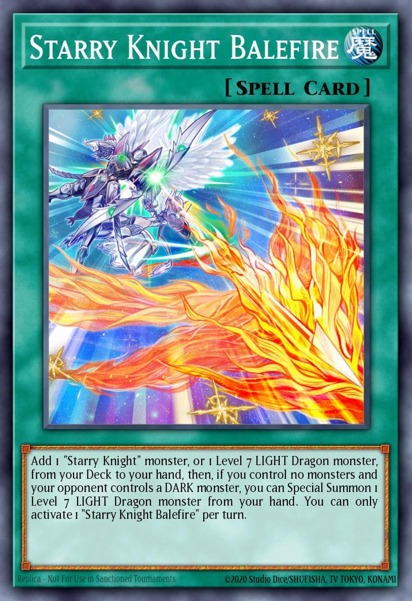 Starry Knight Balefire 2021 Yu-Gi-Oh! Ghosts From the Past