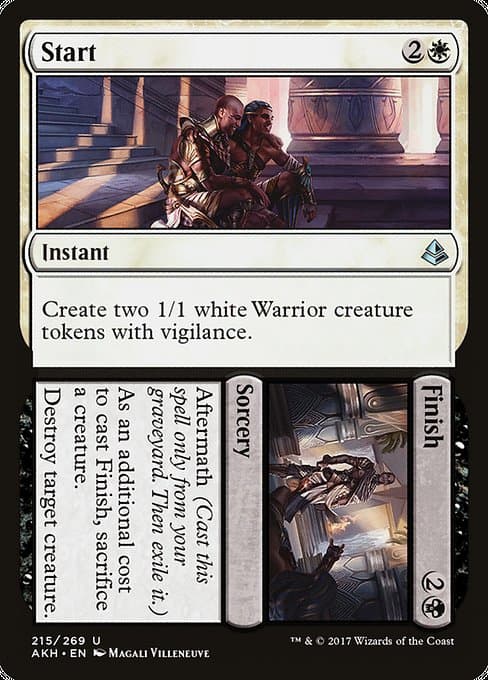 Start // Finish 2017 Magic: The Gathering