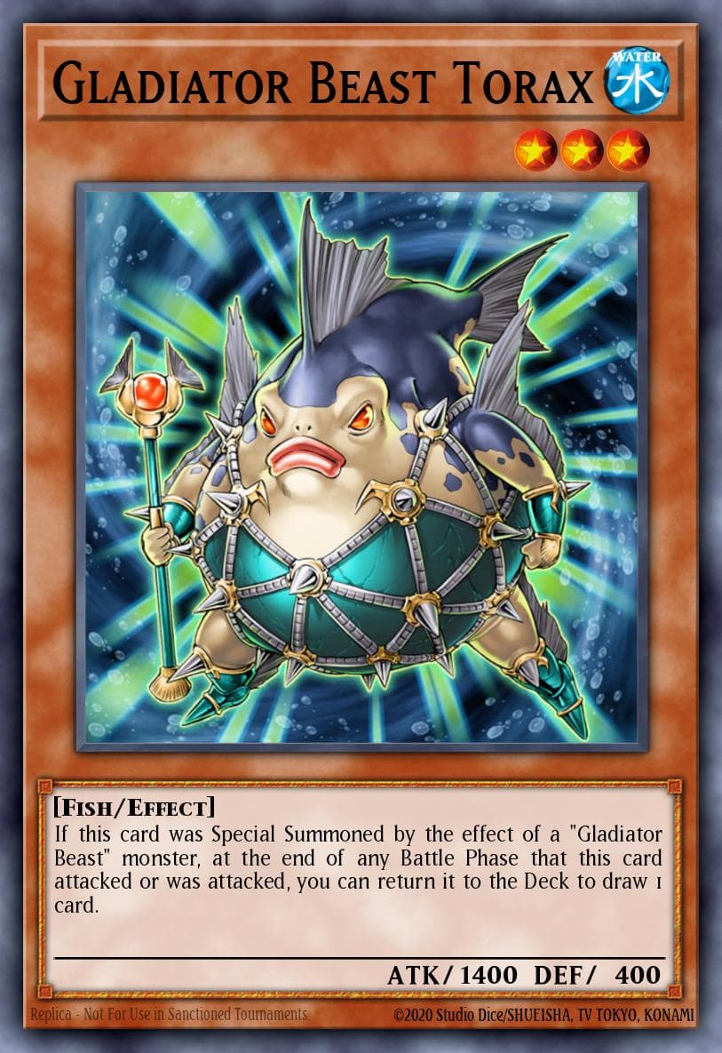 Gladiator Beast Torax 2007 Yu-Gi-Oh! Gladiator's Assault