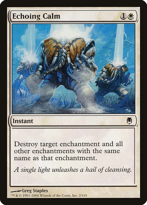 Echoing Calm 2004 Magic: The Gathering