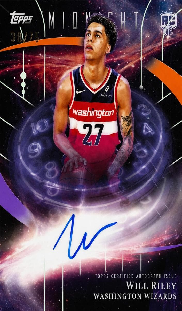Will Riley 2025 topps Topps Midnight