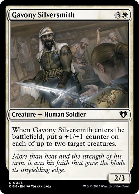 Gavony Silversmith 2022 Magic: The Gathering Innistrad: Double Feature