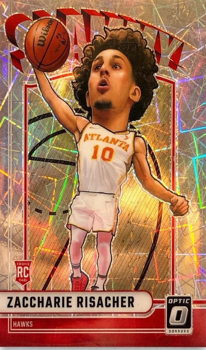 Zaccharie Risacher 2024 panini Donruss Optic