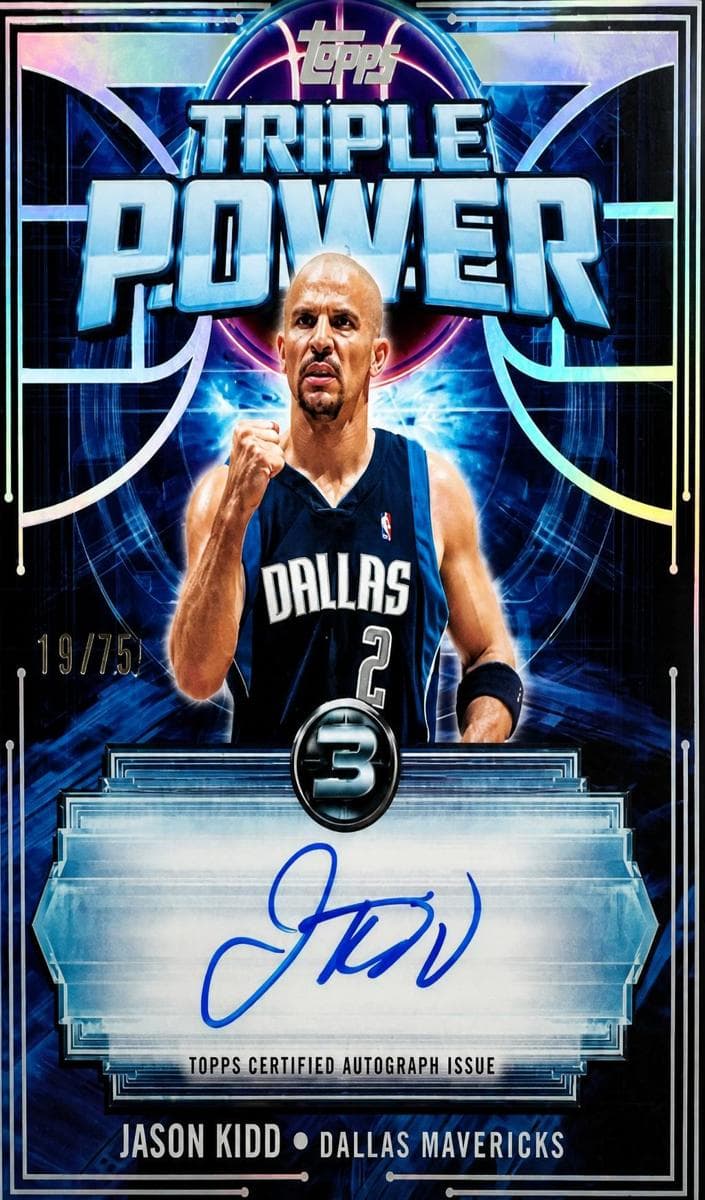 Jason Kidd 2025 topps Topps 3