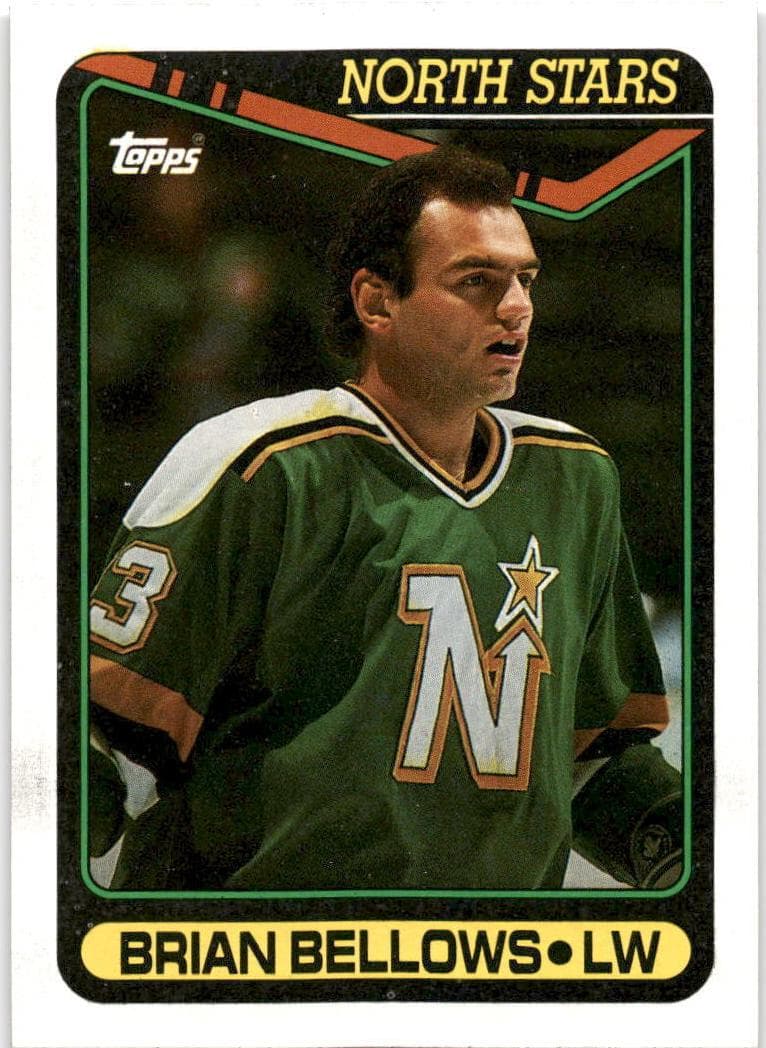Brian Bellows 1990 topps Topps