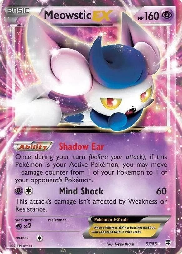 Meowstic-EX #37