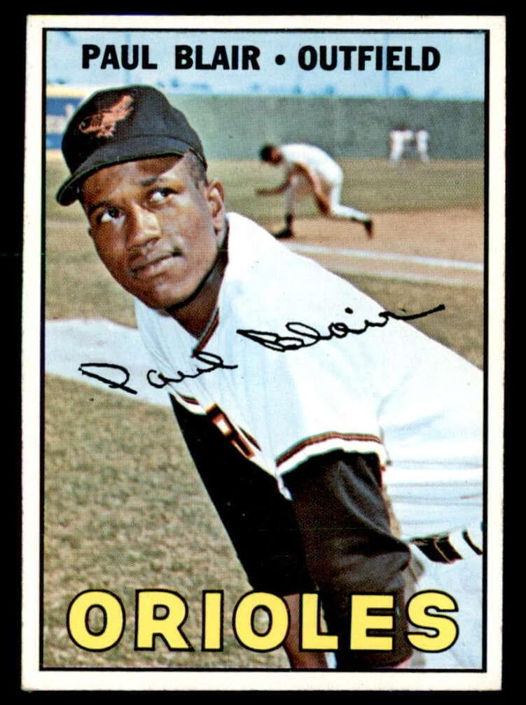 Paul Blair 1967 topps Topps