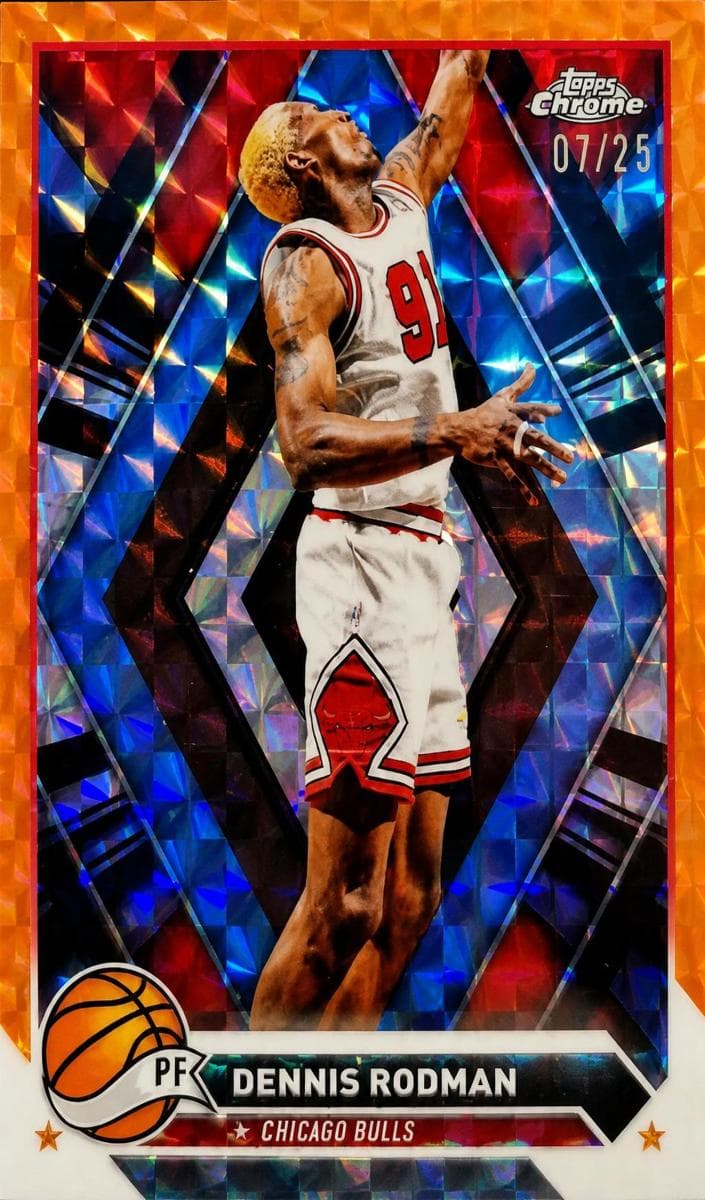 Dennis Rodman 2023 topps Topps Chrome