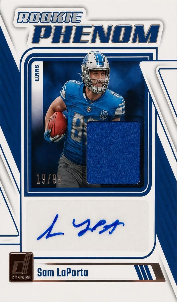 Sam LaPorta 2023 panini Panini Donruss
