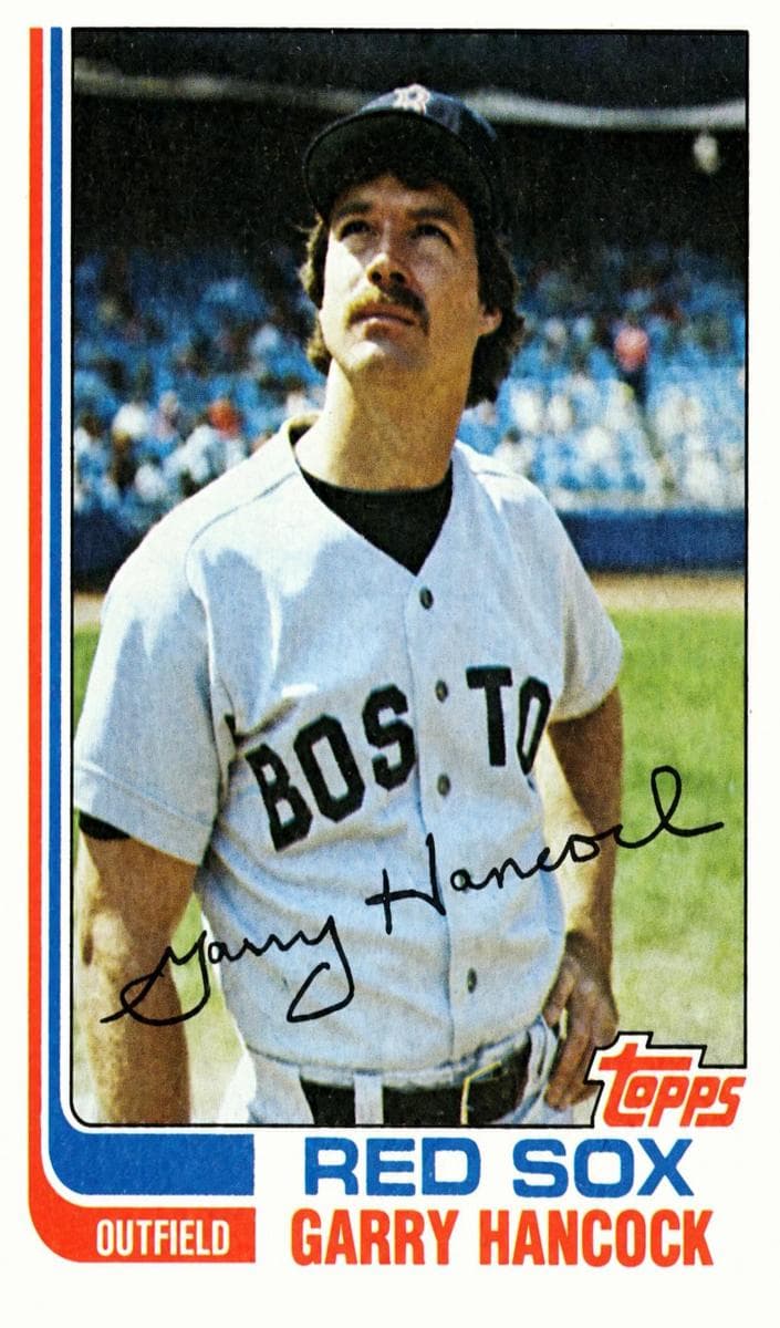 Garry Hancock trading card