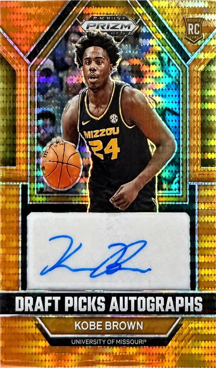 Kobe Brown 2023 panini Panini Prizm Draft Picks