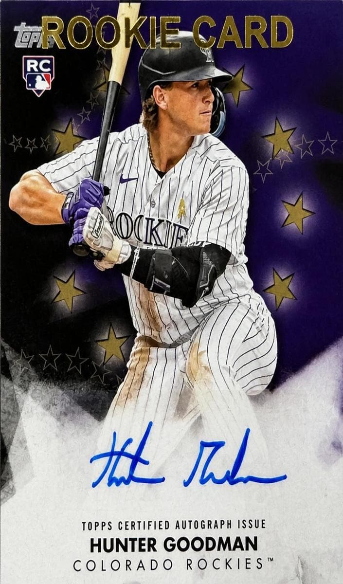 Hunter Goodman 2024 topps Topps