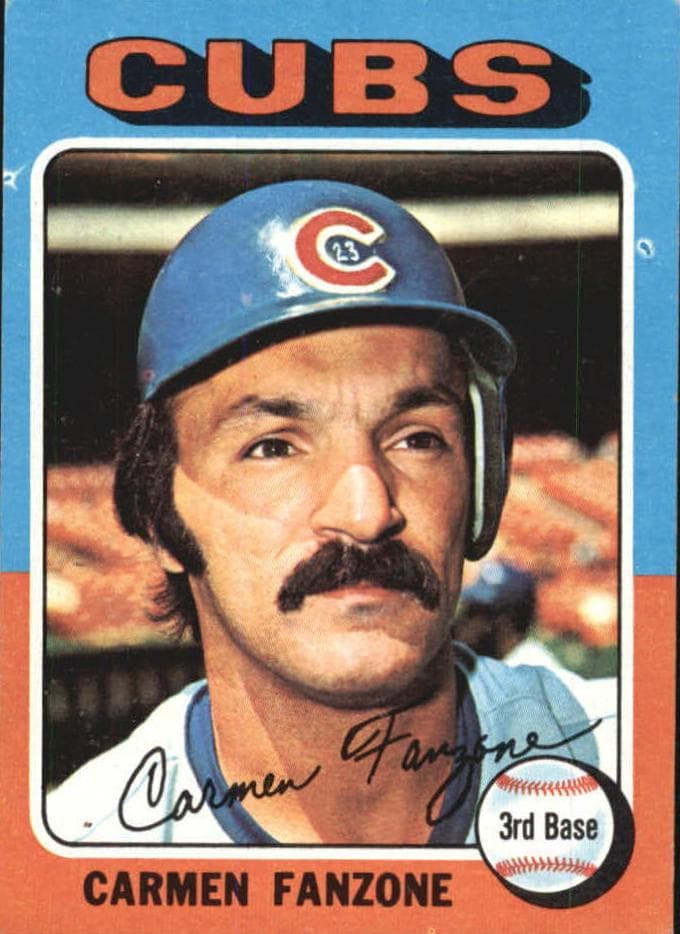 Carmen Fanzone 1975 topps Topps