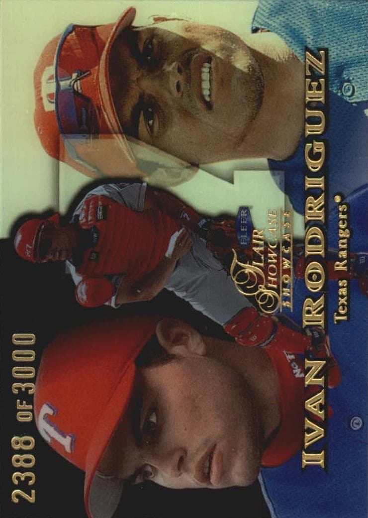 Ivan Rodriguez 1999 unknown Flair Showcase