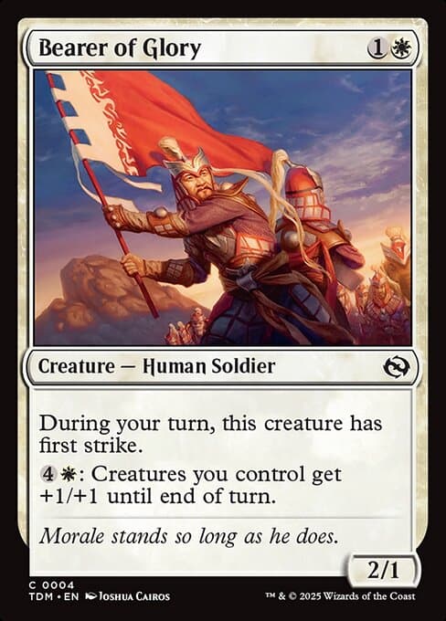 Bearer of Glory 2025 Magic: The Gathering