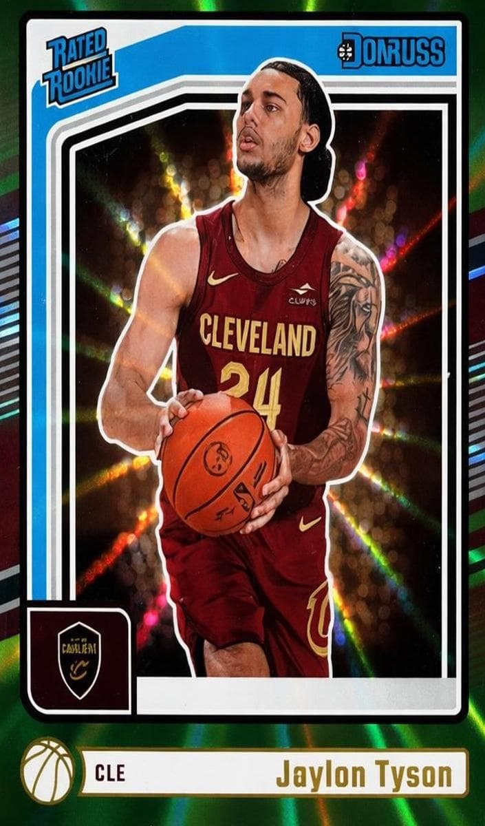 Jaylon Tyson 2024 panini Donruss
