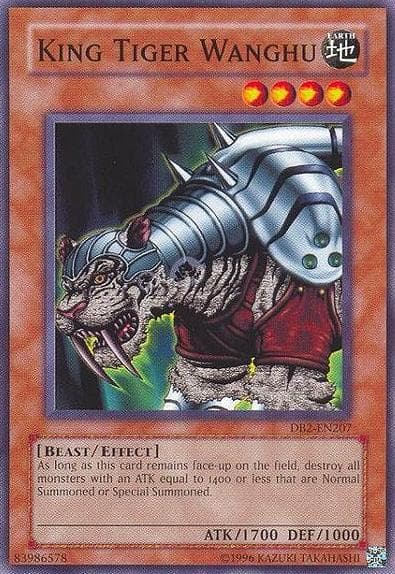 King Tiger Wanghu 2005 Yu-Gi-Oh! Dark Beginning 2