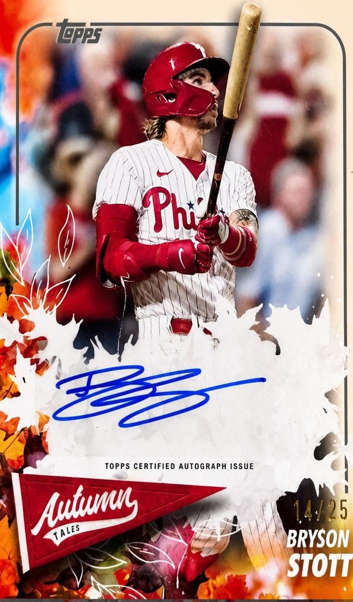 Bryson Stott 2024 topps Topps Update