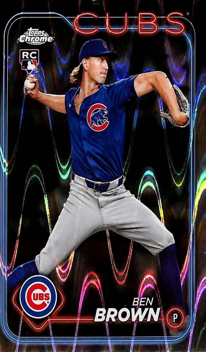 Ben Brown 2024 topps Topps Chrome Update