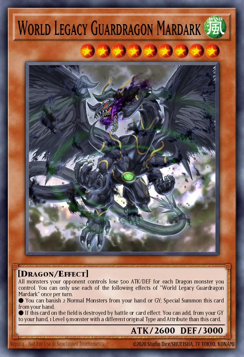 World Legacy Guardragon Mardark #DANE-EN018