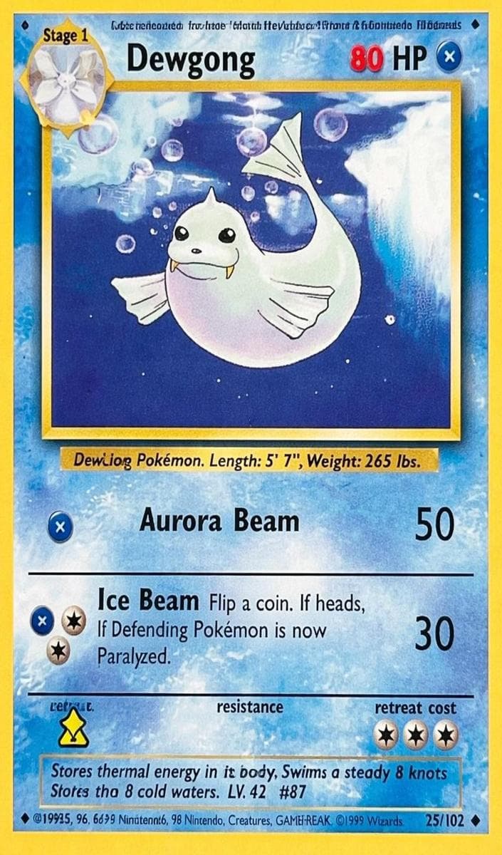 Dewgong #25