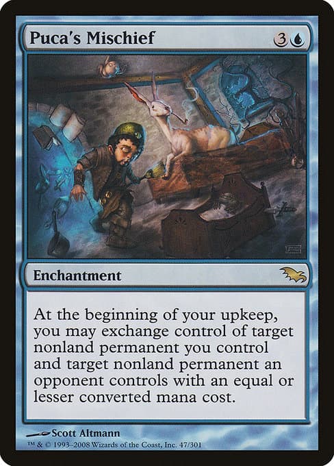Puca's Mischief 2020 Magic: The Gathering The List Reprints Foil
