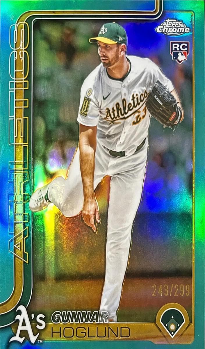 Gunnar Hoglund trading card